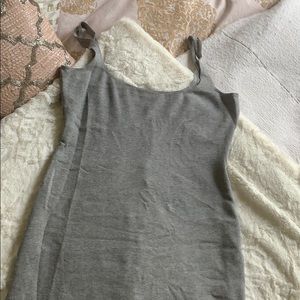 Midi grey dress